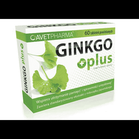 Ginkgo Plus x 60 tablets, ginkgo biloba benefits UK