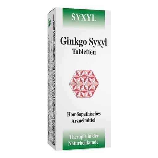 GINKGO SYXYL tablets 120 pcs UK