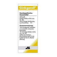 GINKGORELL Ginkgo biloba drops 50 ml UK