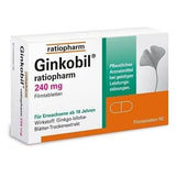 GINKOBIL, 240 mg, dizzy, depression or low mood, ringing in ears UK