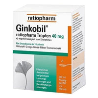 GINKOBIL ginkgo biloba concentrated ekstrakt drops UK