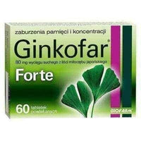 GINKOFAR Forte x 60 tablets, tinnitus treatment UK