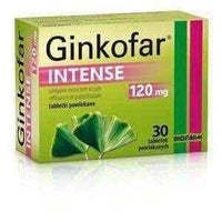 Ginkofar Intense x 30 tablets, short term memory loss UK