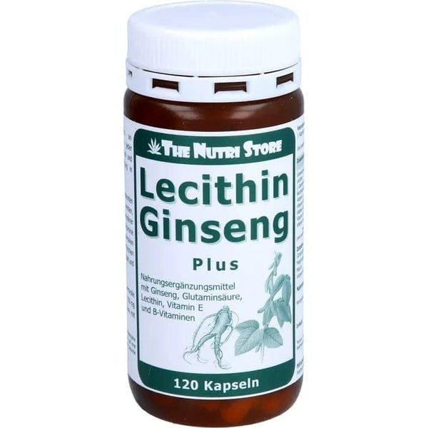 Ginseng lecithin Plus Capsules 120 pc, Soy lecithin, Glutamic acid UK