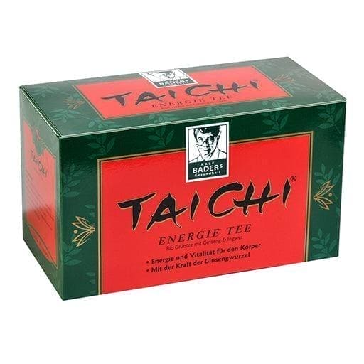 Ginseng tea, TAI CHI energy tea with ginseng filter bag UK