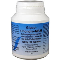 GLUCO-CHONDRO-MSM tablets 60 pcs, methyl sulfonyl methane UK