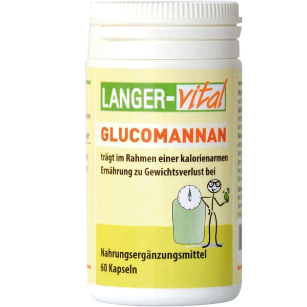 GLUCOMANNAN, chrome, glucomannan konjac, 500 mg capsules UK