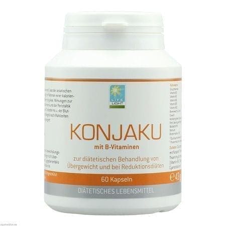 Glucomannan pills, CARE SLIM Konjaku, Amorphophallus konjac UK