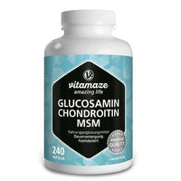 GLUCOSAMINE CHONDROITIN MSM Vitamin C UK