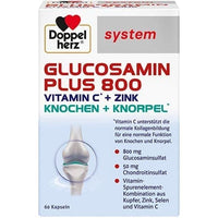 Glucosamine Plus 800, vitamin C, zinc, copper, selenium, glucosamine, chondroitin sulfate UK