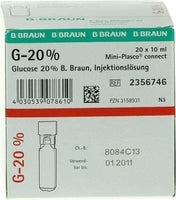 GLUCOSE 20% B.Braun Mini Solution for injection 20X10 ml UK