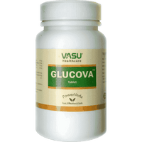 GLUCOVA 120 tablets lowers blood sugar UK