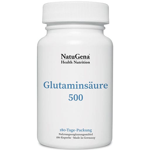 GLUTAMIC ACID 500 vegan capsules UK