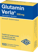 GLUTAMINE, glutamic acid, difficulty concentrating, VERLA tablets UK