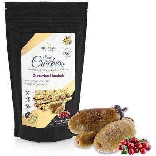 Gluten free crackers cranberry and baobab powder 250g UK