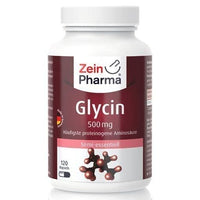 GLYCINE 500 mg in veg.HPMC capsules ZeinPharma 120 pcs UK