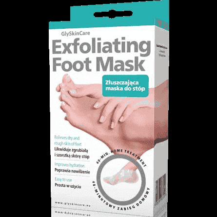 GLYSKINCARE Exfoliating Foot Mask - mask exfoliating feet x 1 pair UK