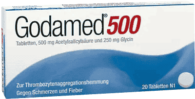 Godamed GODAMED 500, Circulatory disorders, prevent heart attack ...