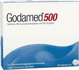 GODAMED 500, Circulatory disorders, prevent heart attack, acetylsalicylic acid, glycine UK