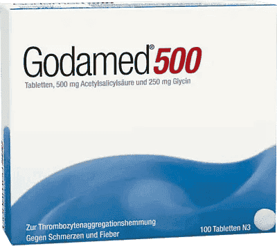Godamed GODAMED 500, Circulatory disorders, prevent heart attack ...