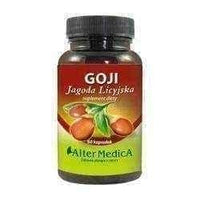 GOJI JAGODA LICYJSKA x 60 Capsules, goji berry UK