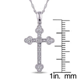 Gold Diamond Cross Necklace UK