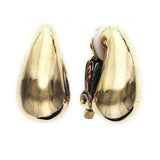 Gold or Rhodium clip on earrings UK