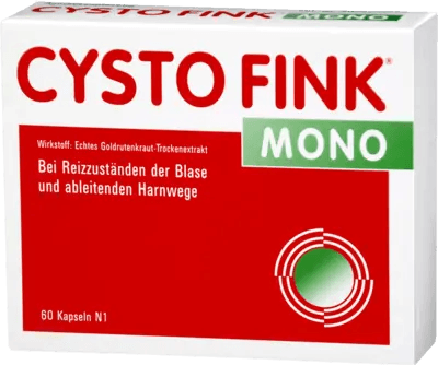 goldenrod, CYSTO FINK mono capsules UK