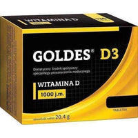 Goldes D3 1000 IU x 60 tablets, vitamin d3 benefits UK