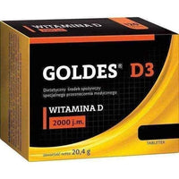 Goldes D3 2000 IU x 60 tablets UK