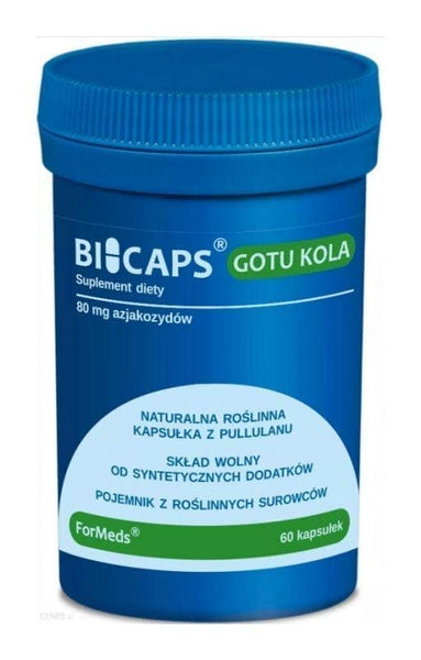 GOTU KOLA, gotu kola weight loss, gotu kola capsules, ForMeds BICAPS UK