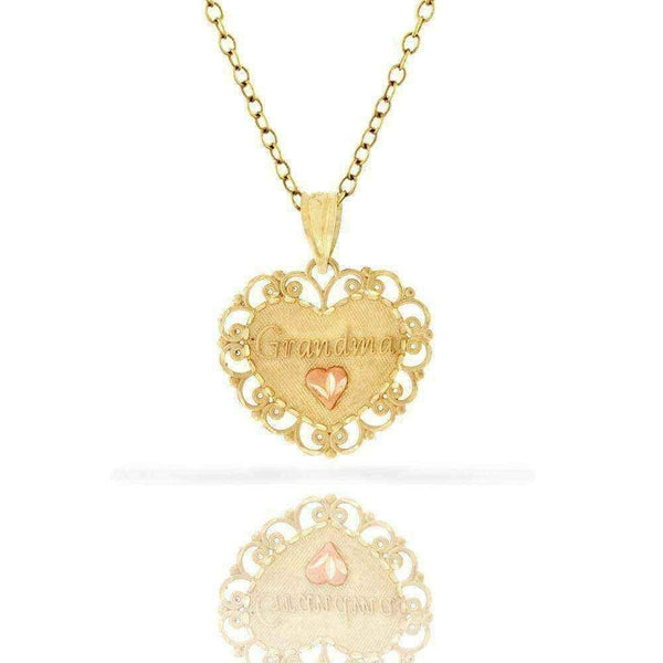 Grandmother necklace | Heart Diamond UK