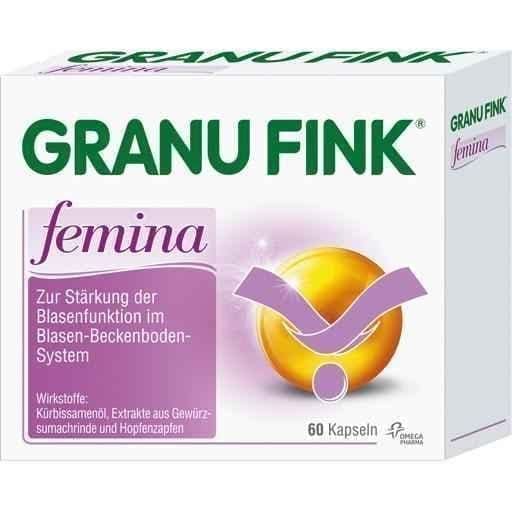 GRANU FINK Femina capsules, overactive bladder (irritable bladder) UK
