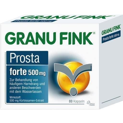 GRANU FINK Prosta forte 500 mg hard capsules 80 pcs UK