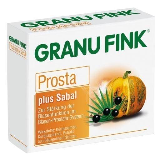 GRANU FINK Prosta plus Sabal hard capsules pumpkin seeds 200 pcs UK