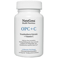 Grape seed extract + vitamin C, OPC+C capsules UK