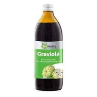 Graviola juice 1000ml, Soursop/Graviola pure, graviola cancer, soursop fruit UK