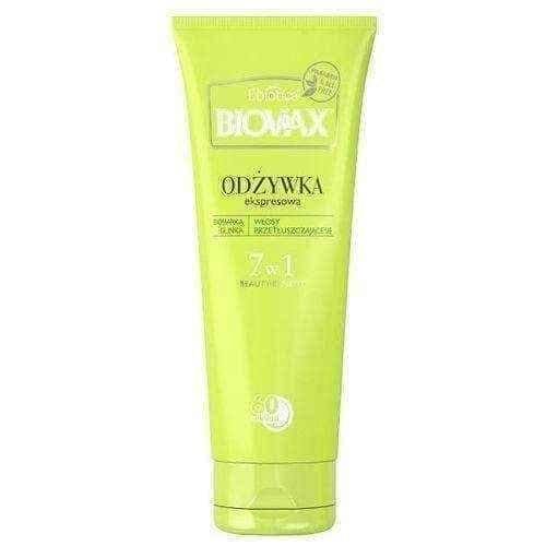 Greasy hair BIOVAX BB conditioner 60 seconds for greasy hair 200ml UK