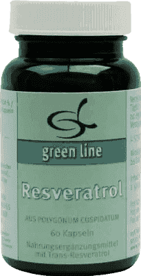 Green line, RESVERATROL CAPSULES, root of japanese knotweed UK