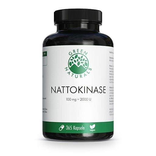 GREEN NATURALS Nattokinase 100 mg vegan capsules UK