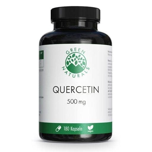 GREEN NATURALS Quercetin 500 mg high dose Capsules UK