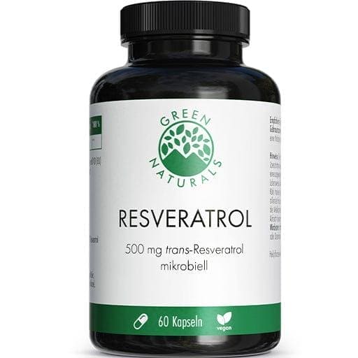 GREEN NATURALS Resveratrol m.Veri-te 500 mg vegan UK