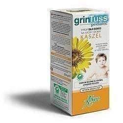 GRINTUSS pediatric syrup 128g cough (dry and wet) Children aged 1-6 years UK