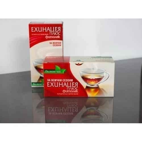 GRIP + ECHINACEA TEA 20 filter bags INFLUENZA UK