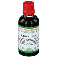 Guaiacum officinale, Juglans regia, Thuja, SOLUNATE No.9 drops UK