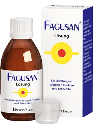 guaifenesin, FAGUSAN solution UK