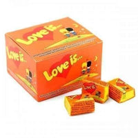 GUM LOVE IS Pineapple and Orange box 100 chewing gum UK