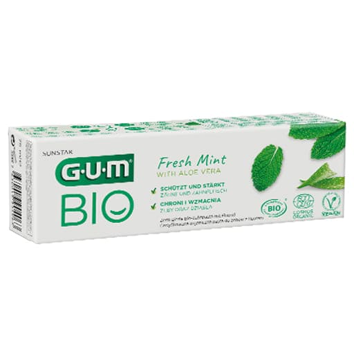 GUM Organic Toothpaste fresh mint UK