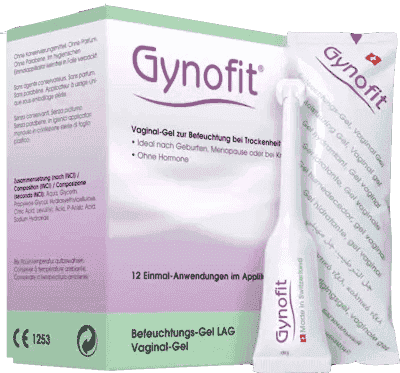 GYNOFIT Vaginal Gel for moisturizing, vaginal dryness in menopause, vaginal dryness in menopause UK