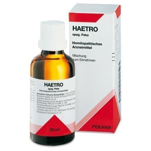 HAETRO drops 100 ml Hypericum perforatum, Serenoa repens UK